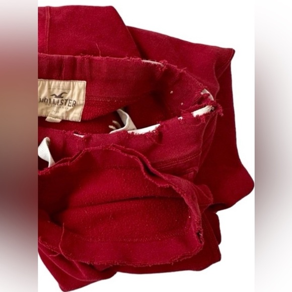 Hollister Distressed, Embroidered Logo Graphic Straight Sweatpants Man Size M - Picture 8 of 10